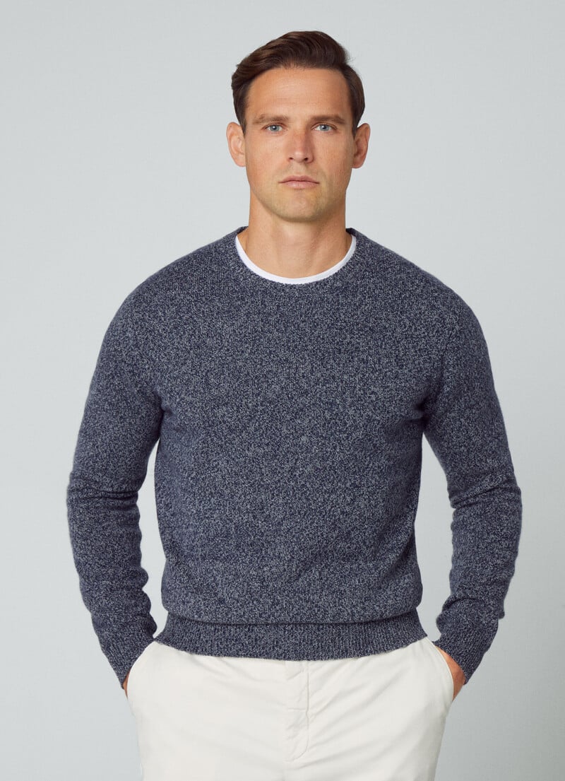 Hackett crew outlet neck jumper