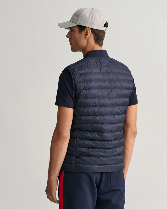 Navy light padded bodywarmer Gant - 7006301/433