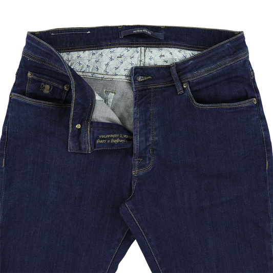 Indigo slim fit jeans Atelier Noterman - ATN01S-A33-1925/112