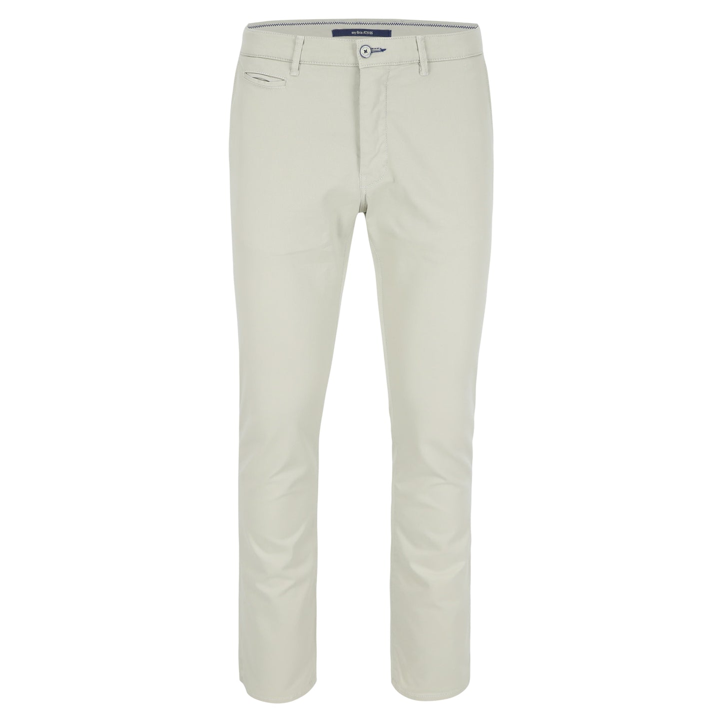 Beige katoenen slim fit broek Atelier Noterman - ATN05-A60 1589/730