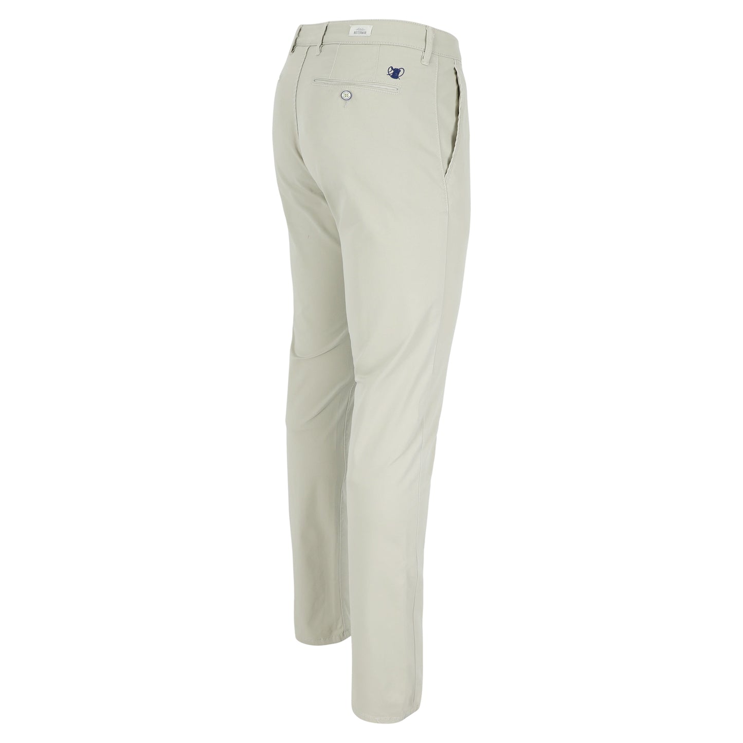 Beige katoenen slim fit broek Atelier Noterman - ATN05-A60 1589/730