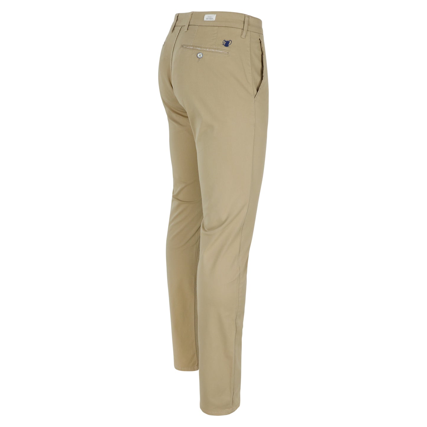 Beige katoenen slim fit broek Atelier Noterman - ATN05-A60 1589/730