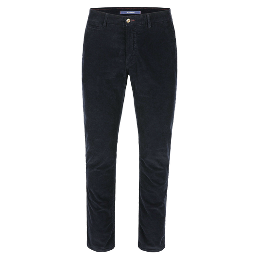 Navy corduroy slim fit trousers Atelier Noterman - ATN05-A73 1585/229