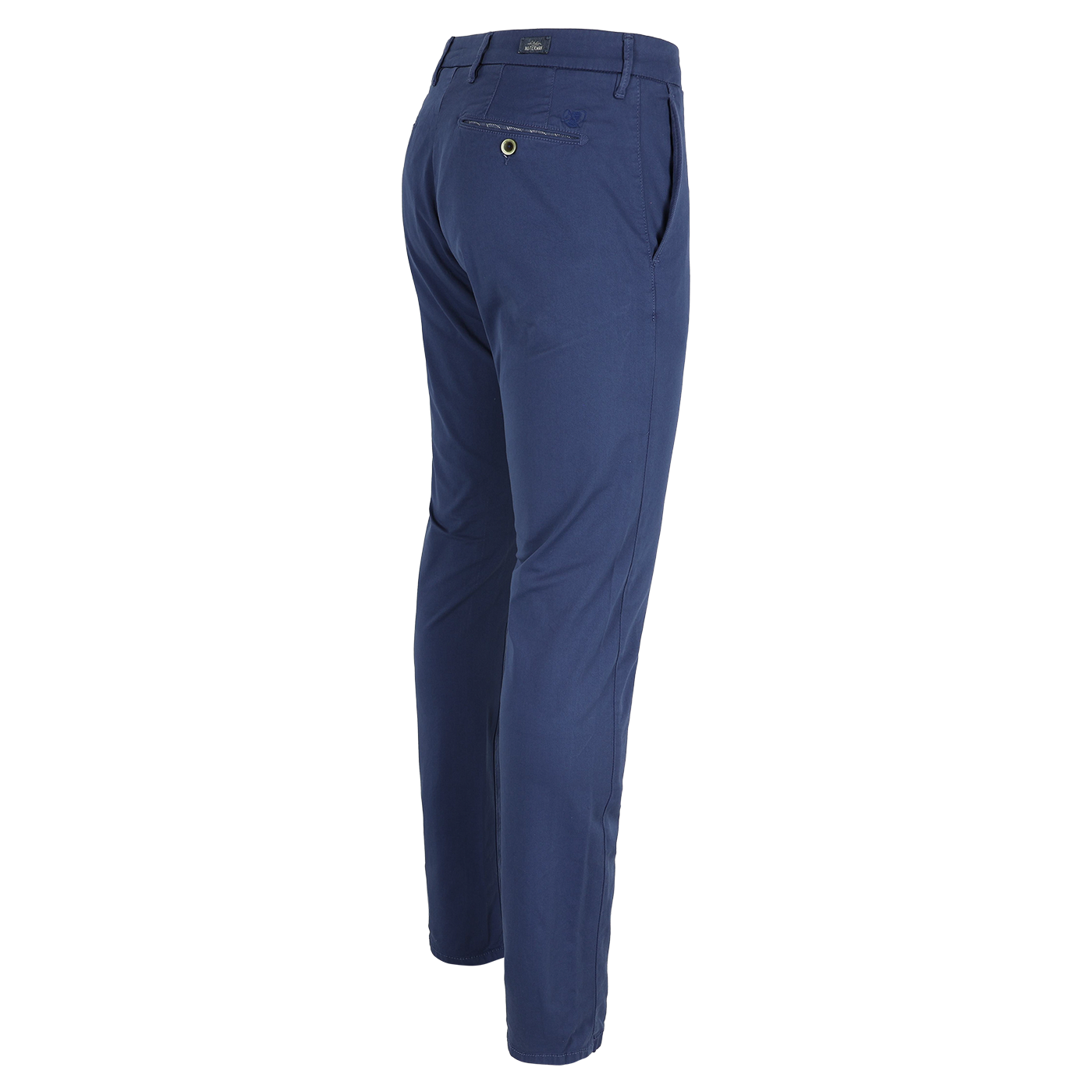 Blauwe katoenen slim fit broek Atelier Noterman - ATN05-A76-1589/266