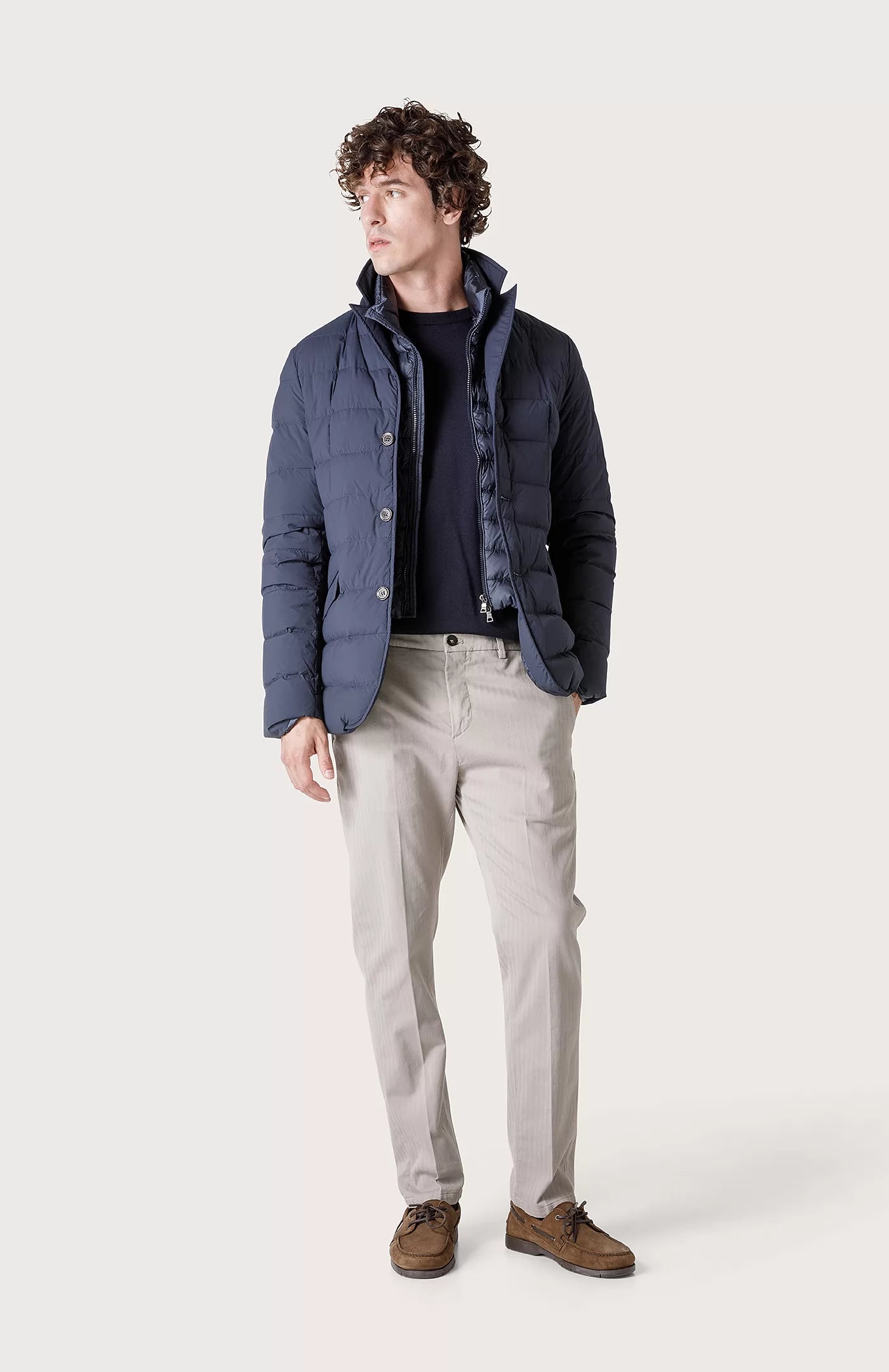 Navy outoor jacket Seventy - CS1576-500100/755