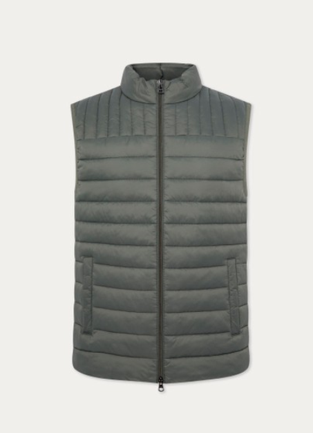  Groene bodywarmer Hackett - HM403193/667 