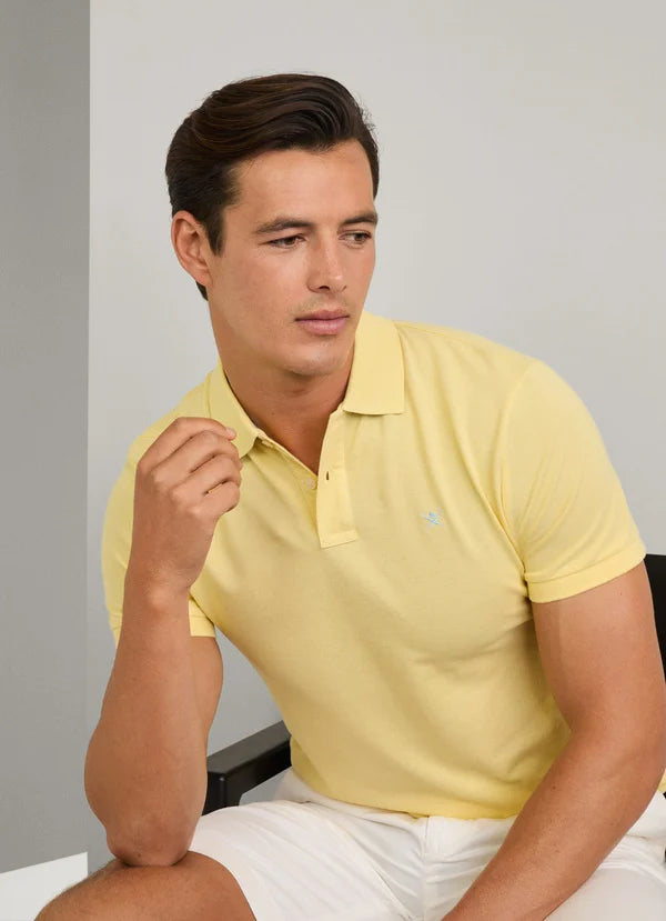 Coral slim fit cotton polo Hackett - HM563426/179