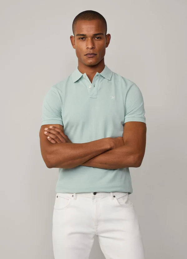 Coral slim fit cotton polo Hackett - HM563426/179