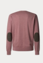 Raspberry cotton cashmere crew neck pullover Hackett - HM703314/280