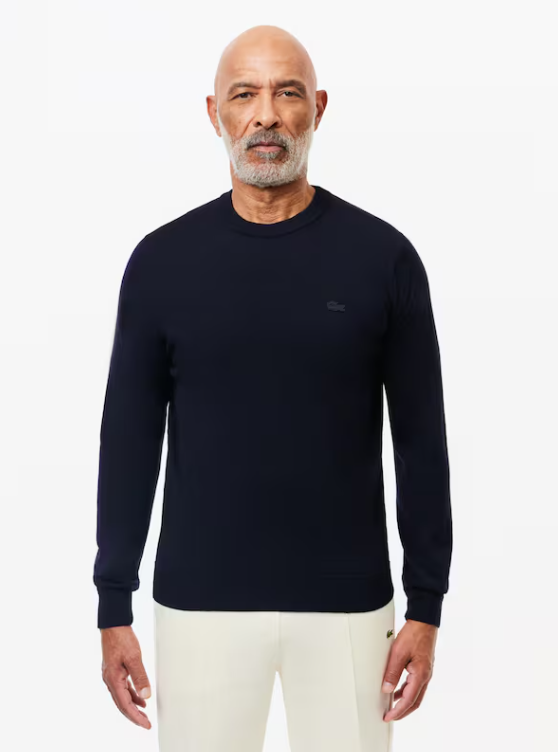 Camel woolen crew neck pullover Lacoste - AH1969-43/SIX