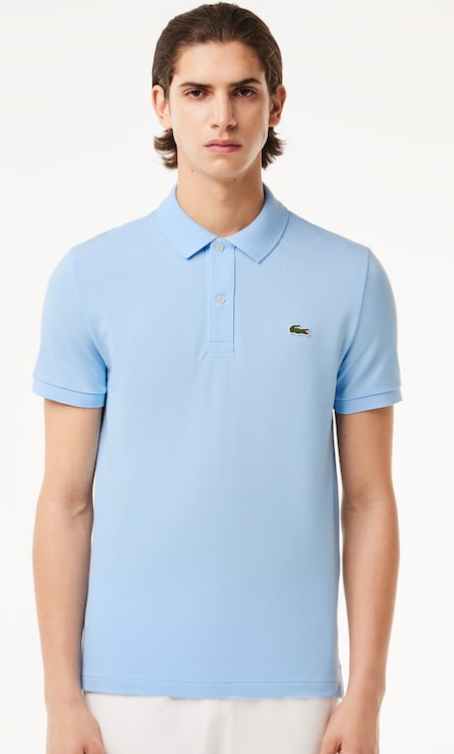 Light green cotton classic fit polo Lacoste - L1212-41/LGP