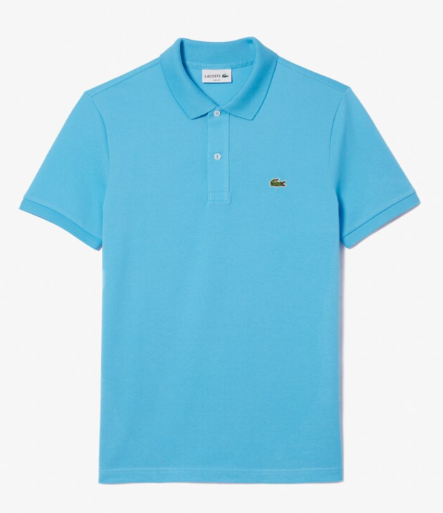 Koraalkleurige katoenen classic fit polo Lacoste - L1212-41/ZV9