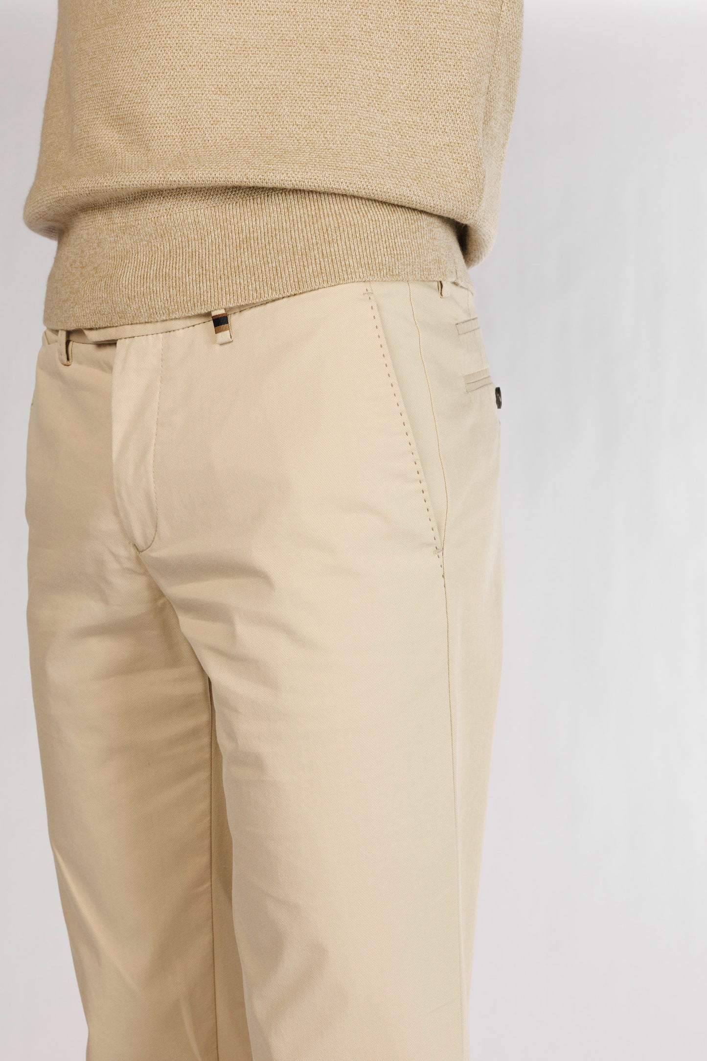 Sand regular fit trousers Zilton - Magnus-A 60/410