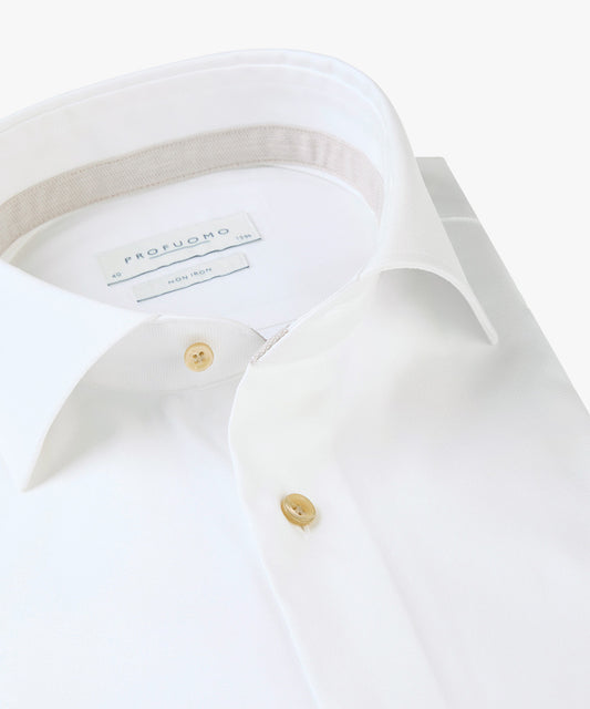  White slim fit shirt Profuomo - PPVH30007A