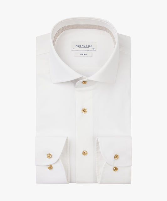  White slim fit shirt Profuomo - PPVH30007A