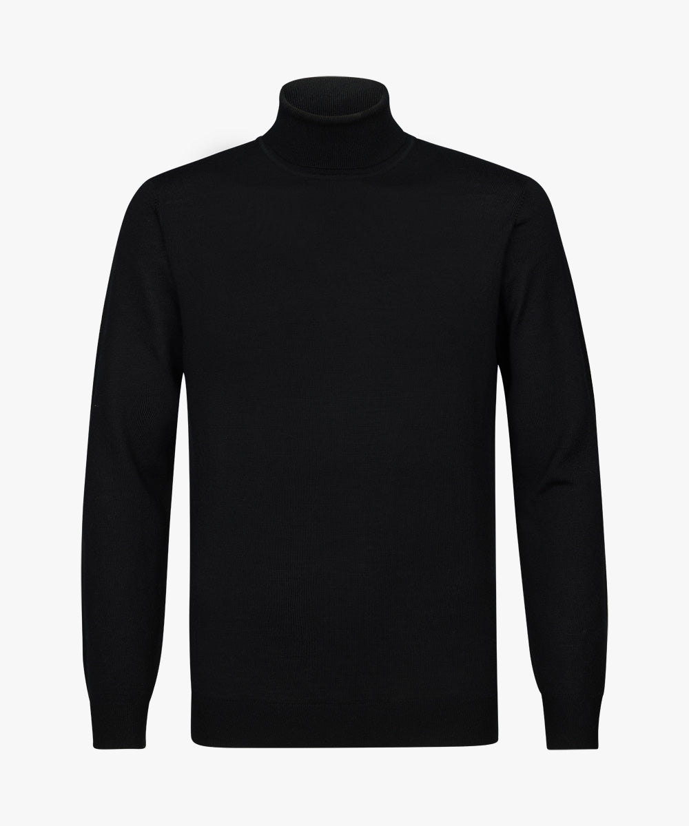 Navy merino turtleneck pullover Profuomo - PPVJ30005A-B-C-F