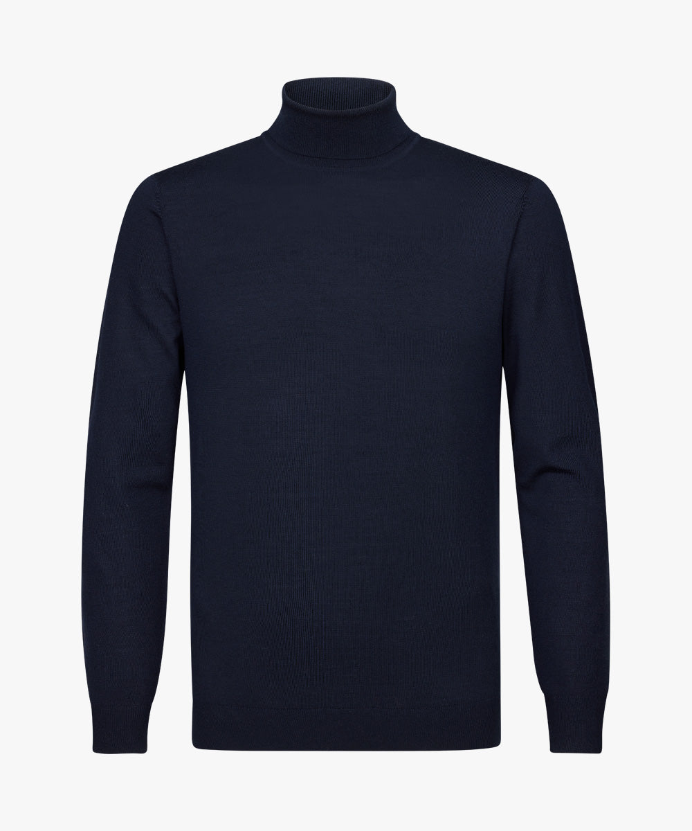 Navy merino turtleneck pullover Profuomo - PPVJ30005A-B-C-F