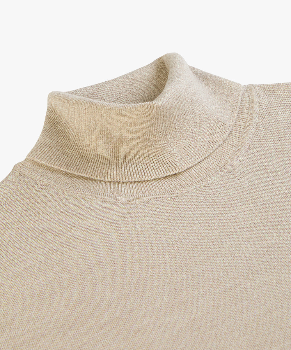 Grey merino turtleneck pullover Profuomo - PPVJ30005A-B-C-F