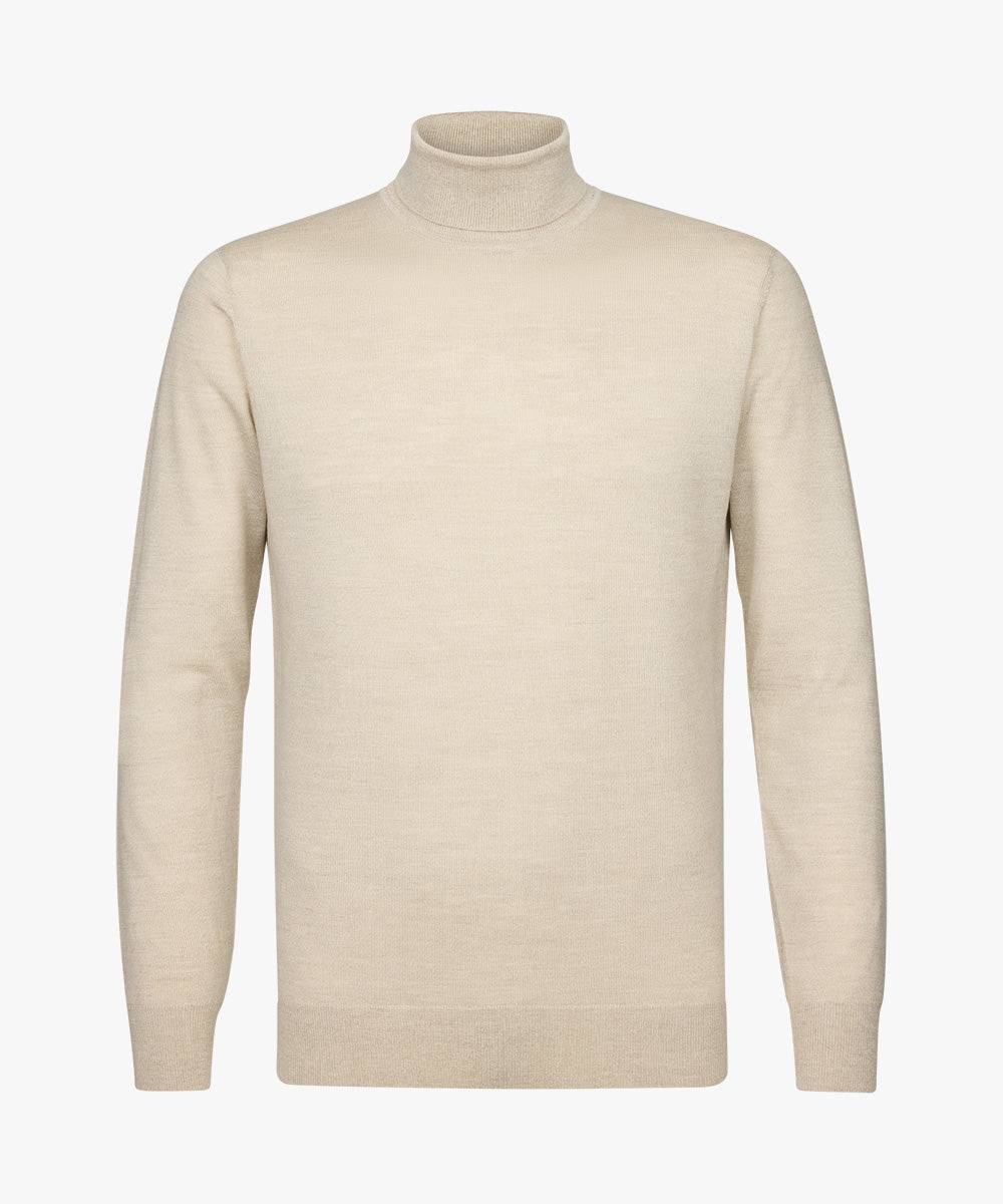 Grey merino turtleneck pullover Profuomo - PPVJ30005A-B-C-F