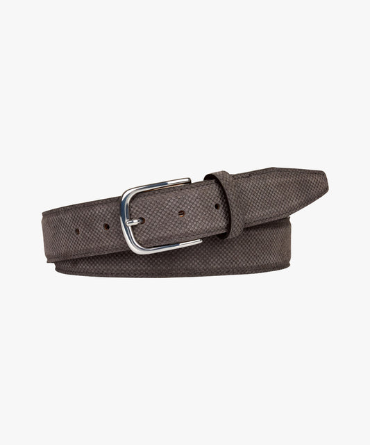 Taupe suede belt Profuomo - PPVR30003B-H-F