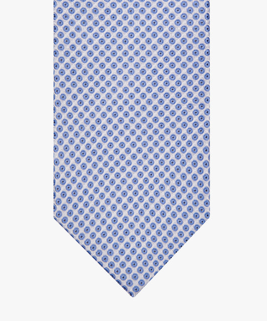 Blue dotted silk tie Profuomo - PPWA10060A