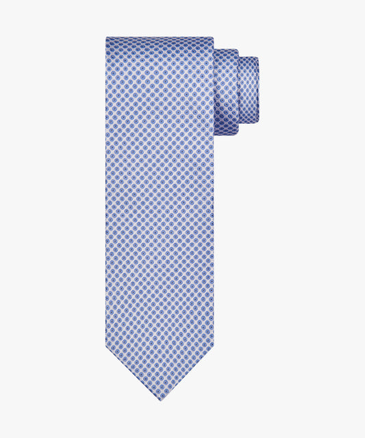 Blue dotted silk tie Profuomo - PPWA10060A