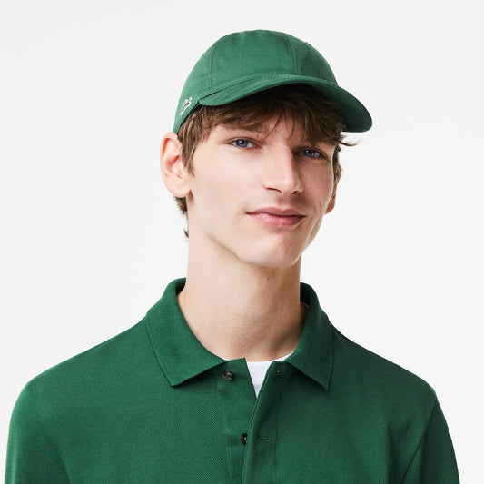 Blue cotton cap Lacoste - RK0440/IXW