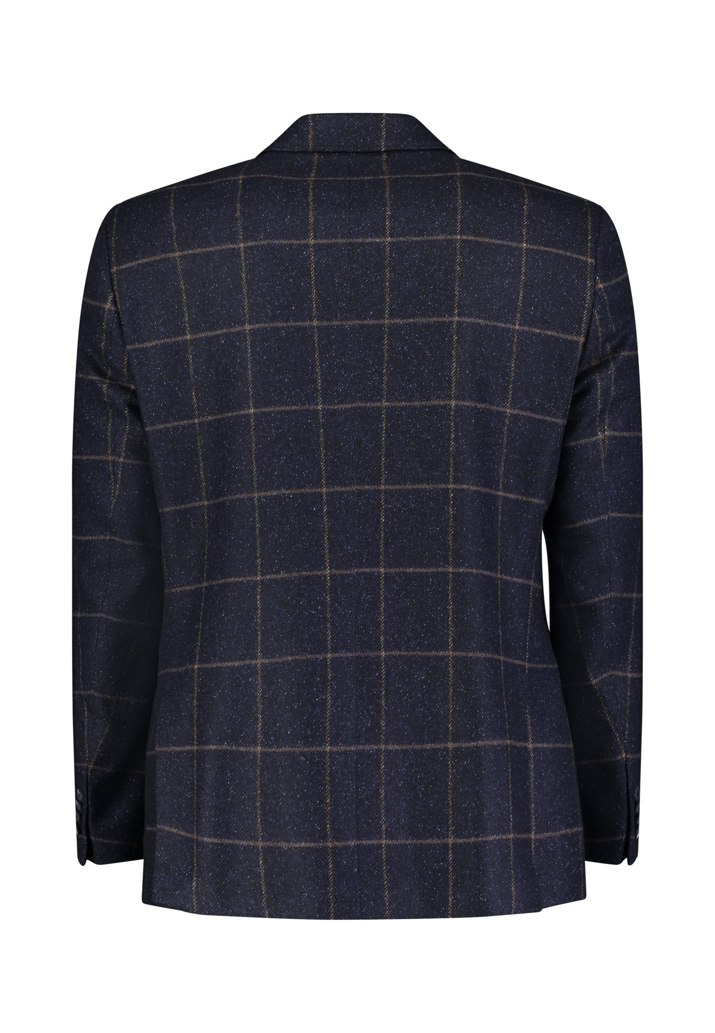 Navy checkered regular fit jacket Roy Robson - 13502/H401