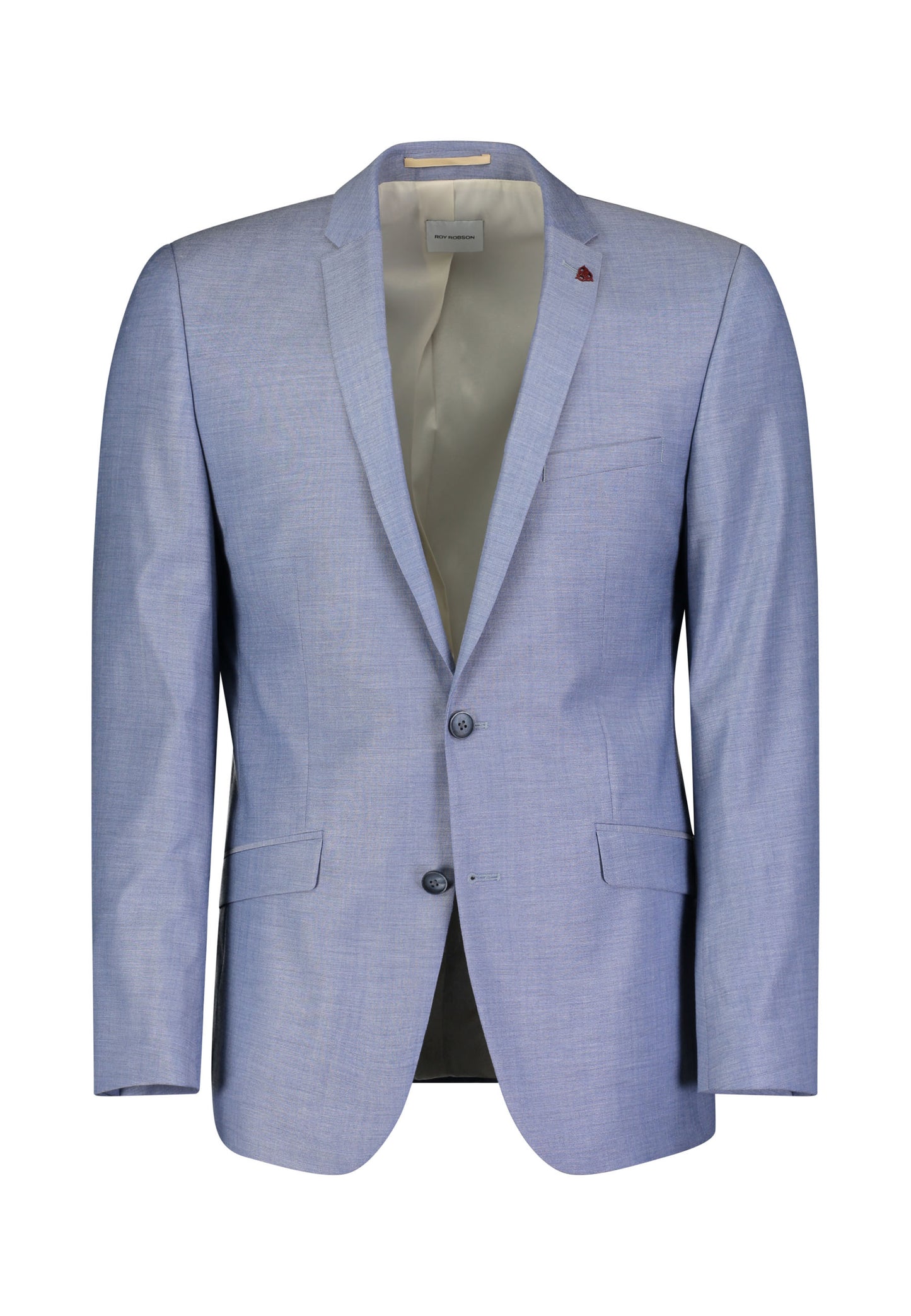 Zandkleurig slim fit pak Roy Robson - 04016/A250