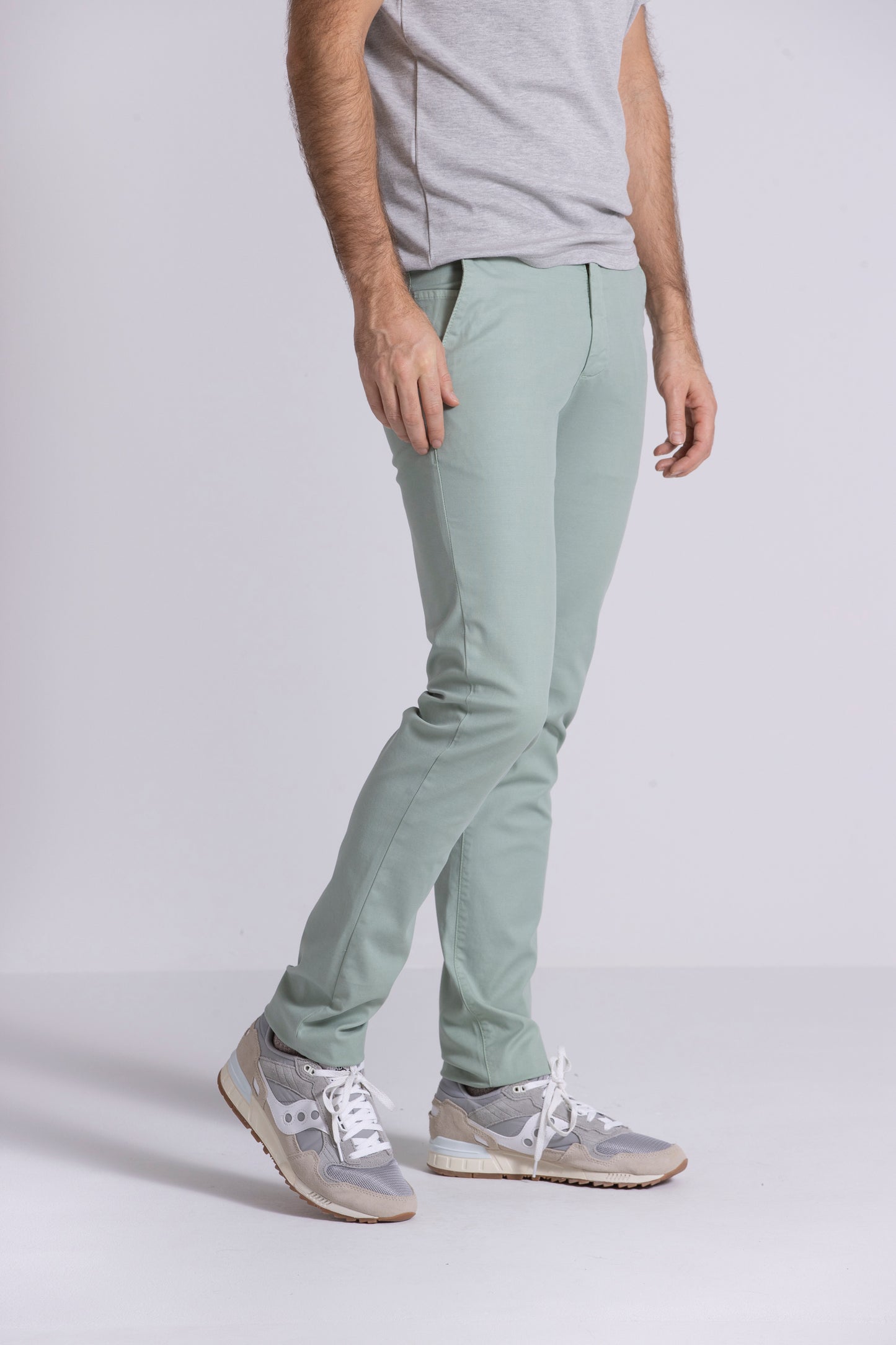 Jade katoenen slim fit broek Zilton - Sidney 17/513