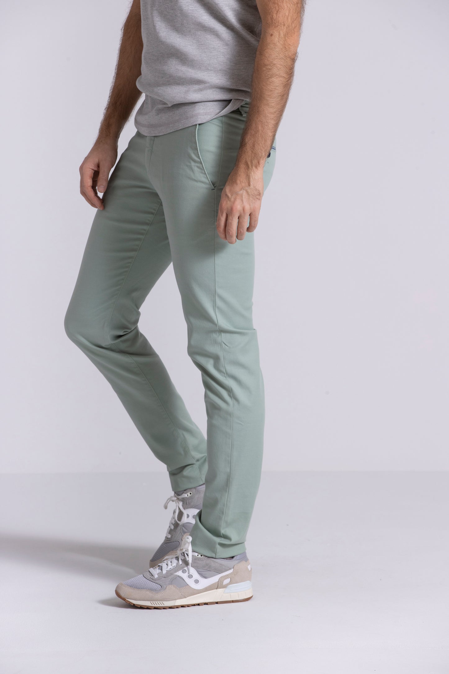 Jade katoenen slim fit broek Zilton - Sidney 17/513