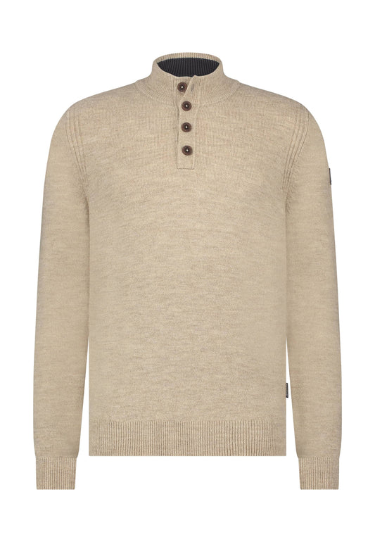 Beige pullover met knopen State of Art - 24051/1600