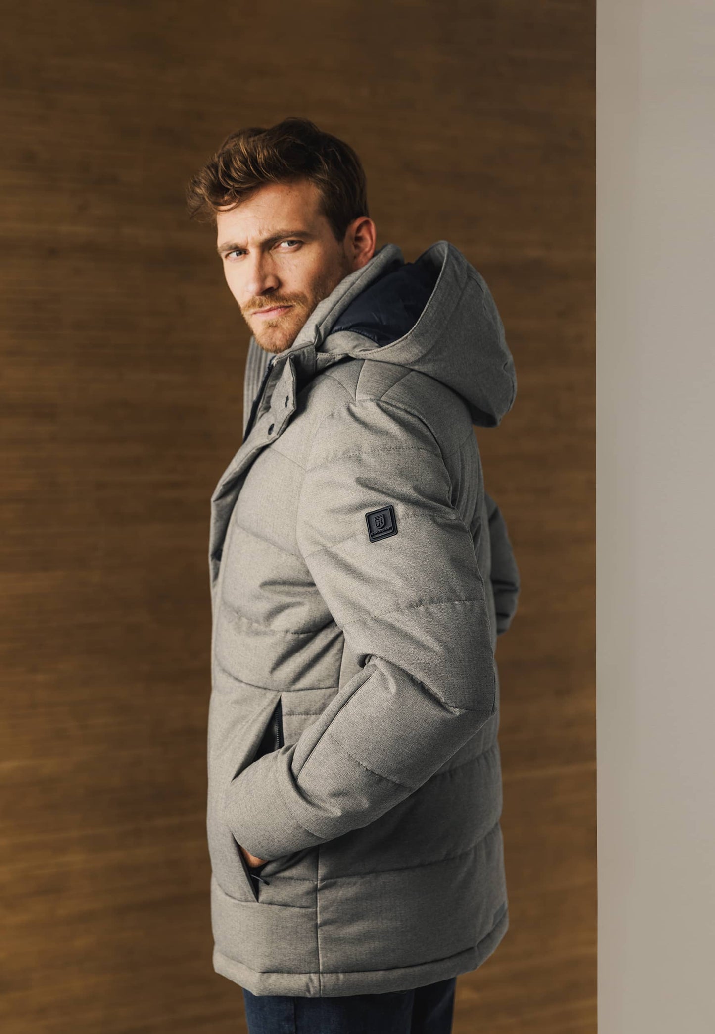 Light grey outdoor jacket State of Art - 24837/1600