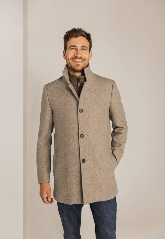 Beige coat State of Art - 24846/1600