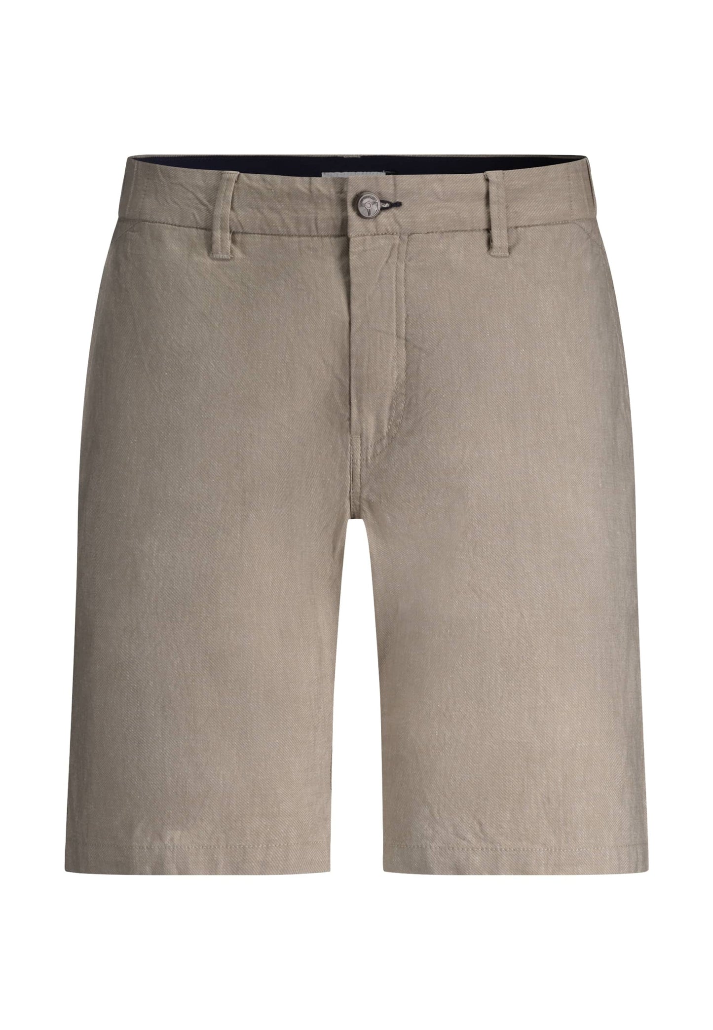 Beige cotton linnen shorts State of Art - 15653/1600