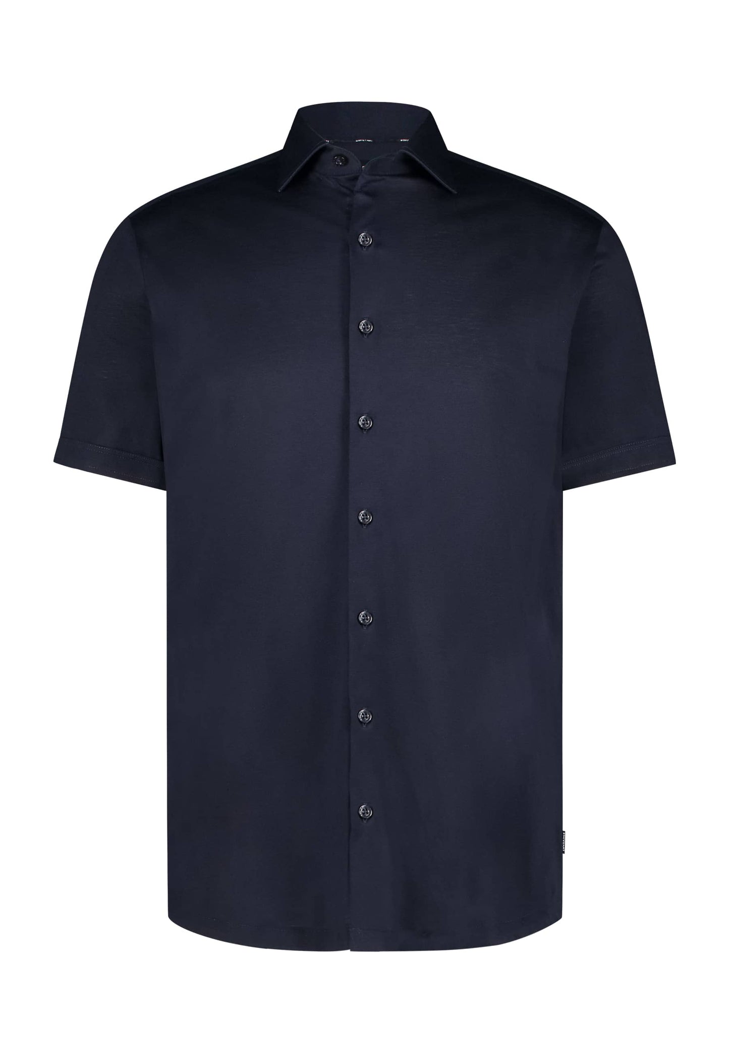 Navy short sleeve regular fit shirt State of Art - 15387/5900