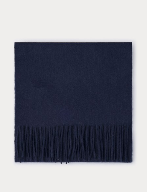 Navy cashmere scarf Hackett - HM042497/595