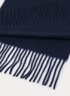 Navy cashmere scarf Hackett - HM042497/595