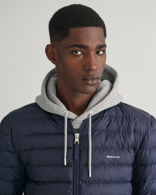 Navy light padded bomber jacket Gant - 7006300/433