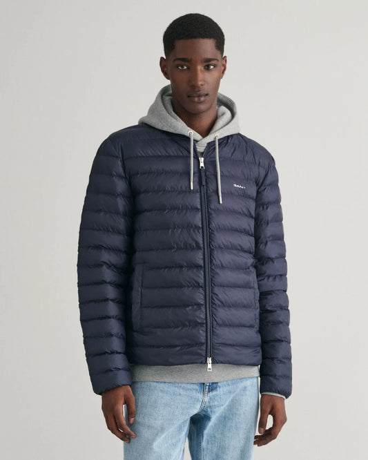 Navy light padded bomber jacket Gant - 7006300/433