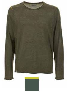 Camel slim fit ronde hals pullover Fredmello - 17MG/141