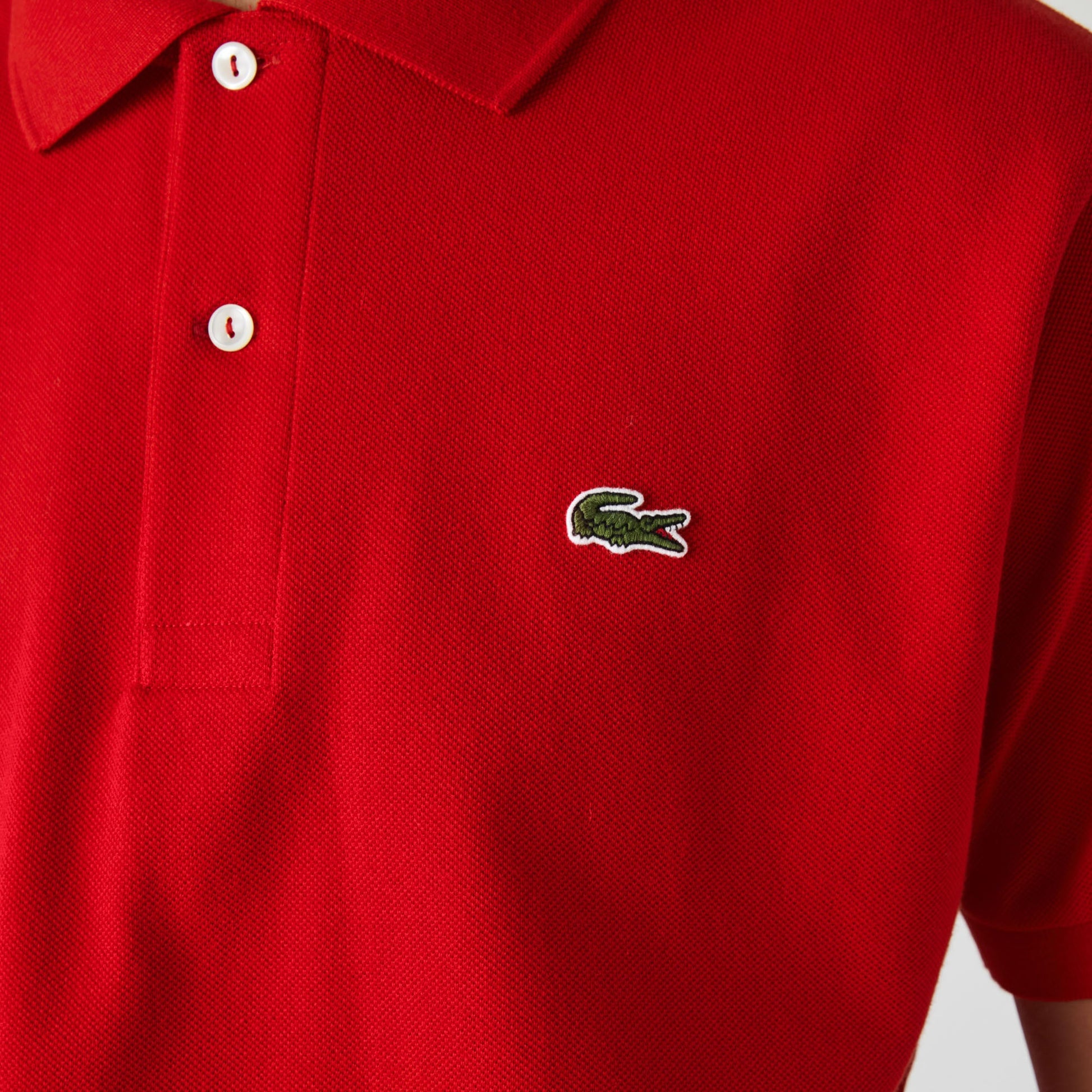LACOSTE - Red CLASSIC Fit - L1212 240 - POLO SHIRT Size 8 pieces ( S-XXL)
